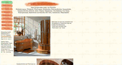 Desktop Screenshot of holzbadewanne.com